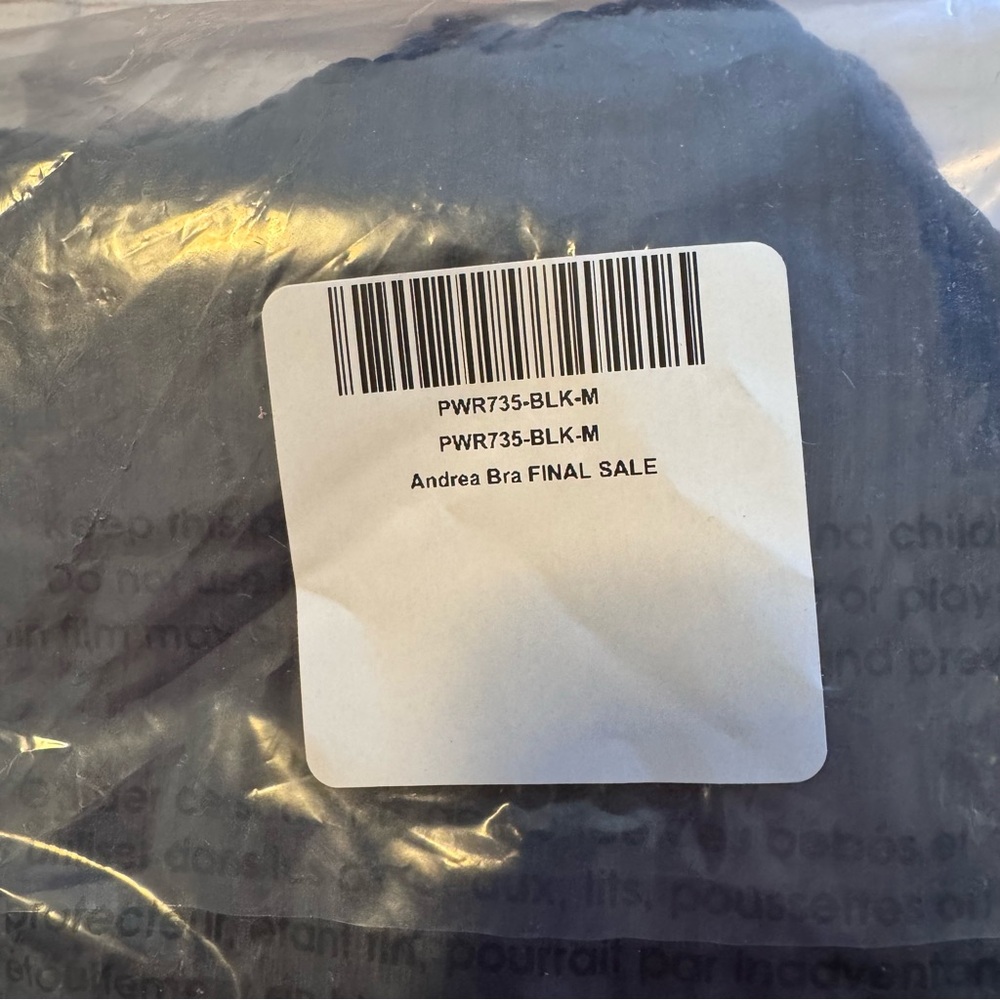 NWT GiGi C Andrea Bra in Black Sz S M - Picture 6 of 8